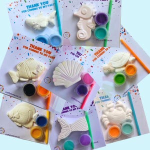 Under the Sea Party Bag Fillers UK | Kids Birthday Party Favours | Ocean Animal & Mermaid | Shark Turtle Octopus Mermaid Tail Sea Party Bags