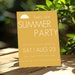 Minimalist Summer Party Invitation: Editable Template (PDF or JPEG) - Etsy