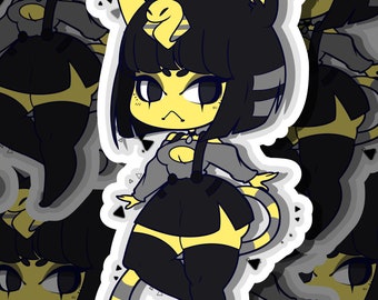 Emo Cat Sticker