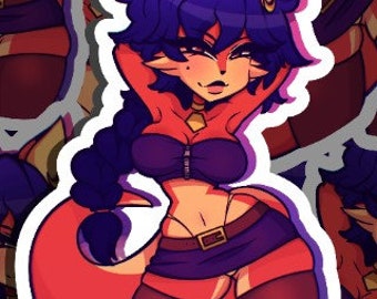 Carmelita Fox Sticker