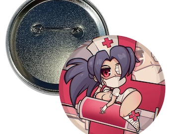 Skullgirls Valentine Button