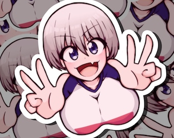 Uzaki-chan Anime Sticker