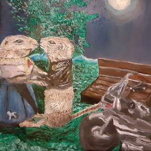 Gopher Love Original Art Print