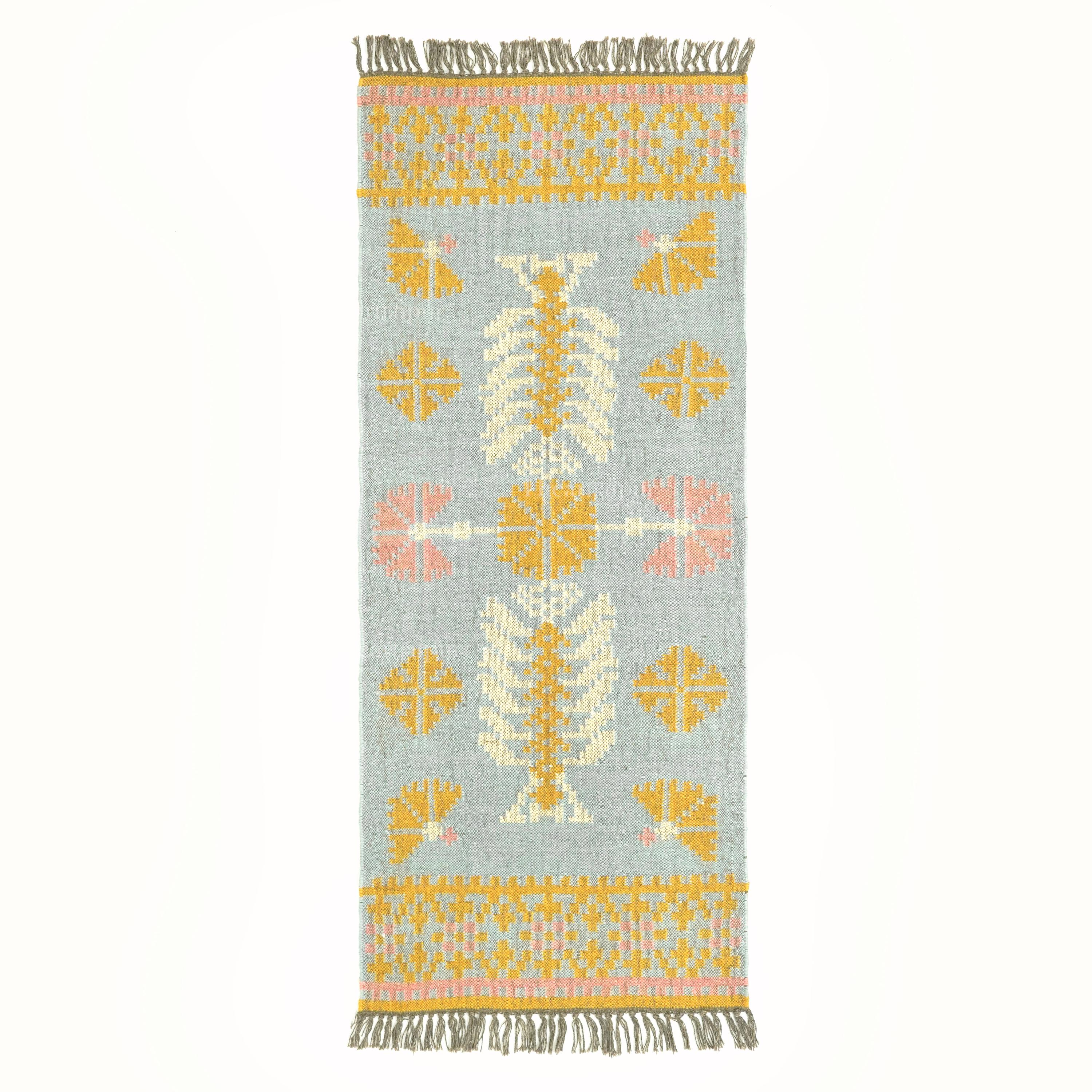 Lot De 3 Anciens Kilims Muraux En Laine - Tissés Main, Décoration Ethnique