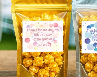 Personalized Birthday Favor Bags: Custom Kids Party Goodie Bags