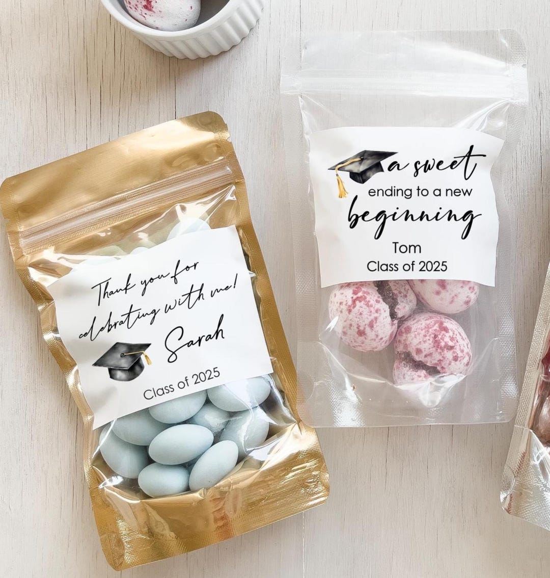 Personalized Graduation Favor Bags: Class of 2026 Treat Bags - Etsy