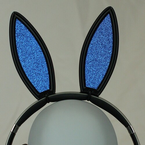 Customizable Clip on Cat Ears for Headphones Black or White Etsy