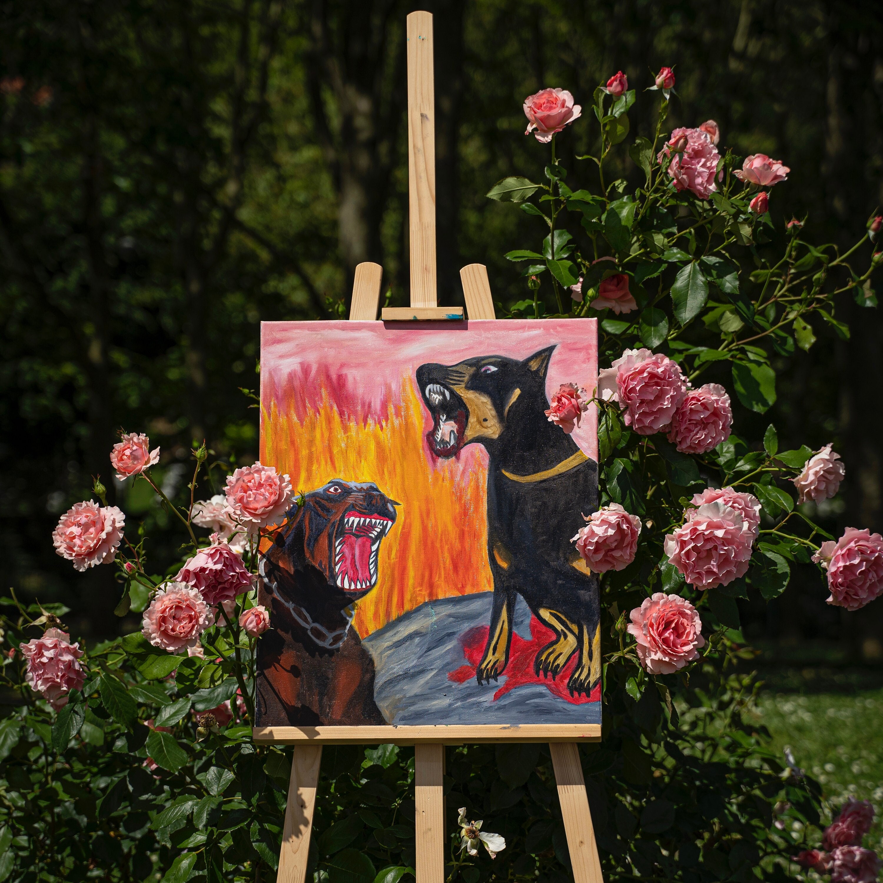 Derrière Les Flammes Ardentes