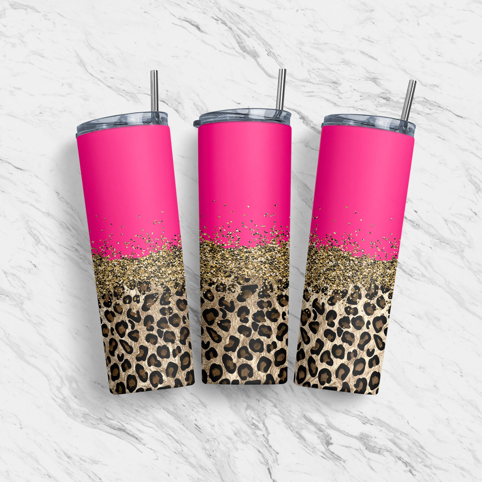 LV Brown and Gold Glitter PNG Tumbler Wrap – Glitter N Glitz Designs