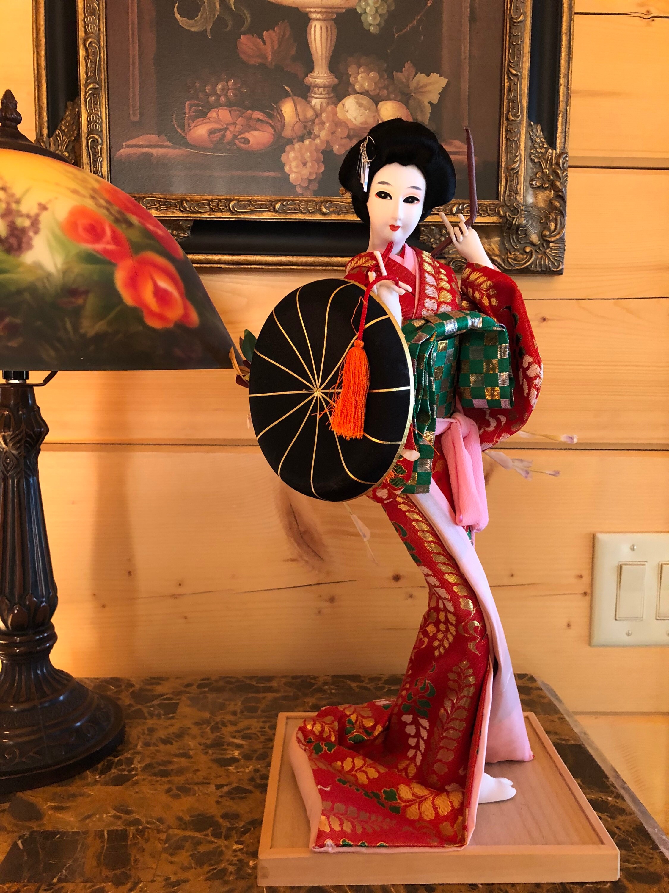 Vintage Geisha Doll Japanese Geisha Japanese Nichi Doll Etsy