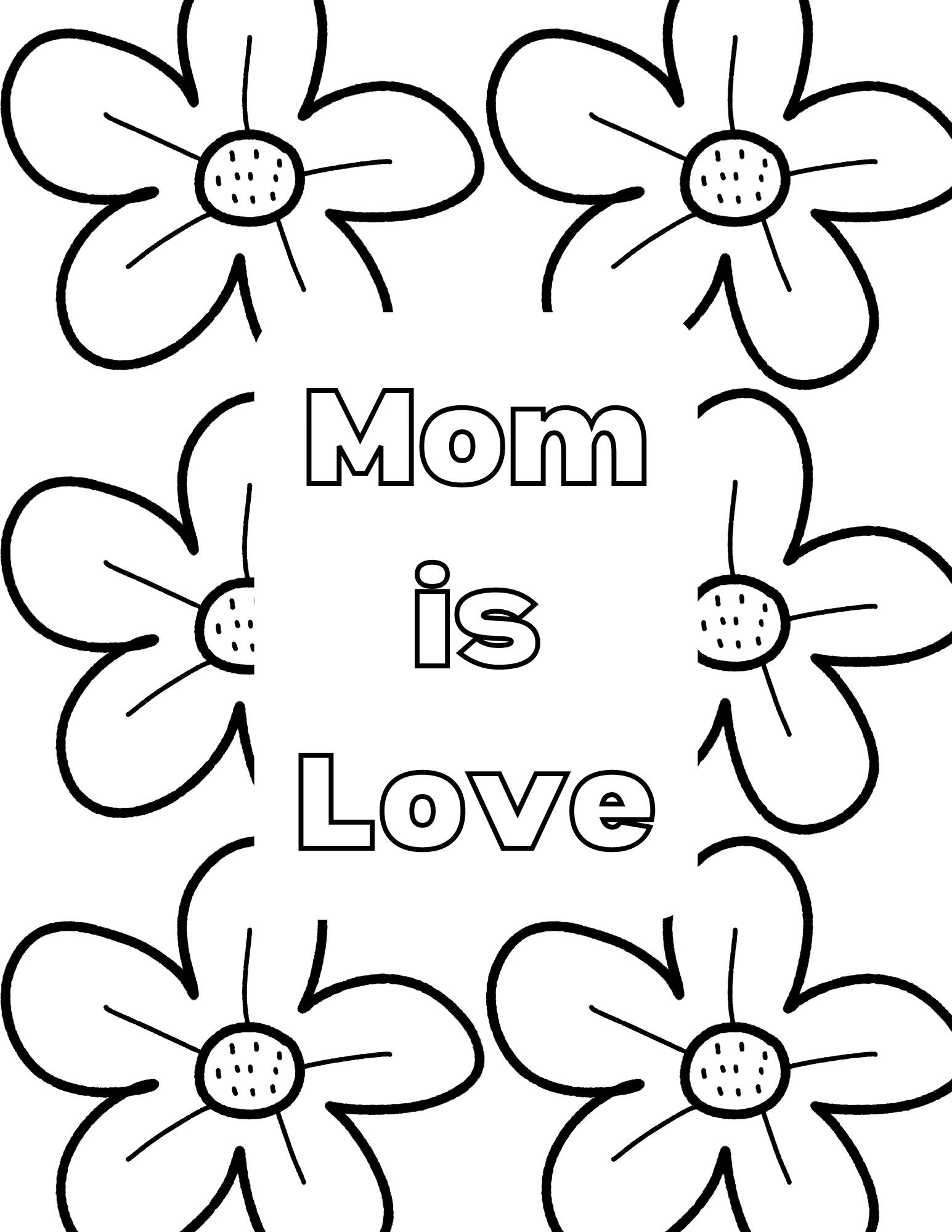 Best Mom Coloring Page Set Coloring - Il Fullxfull.5942786723 Djt2 