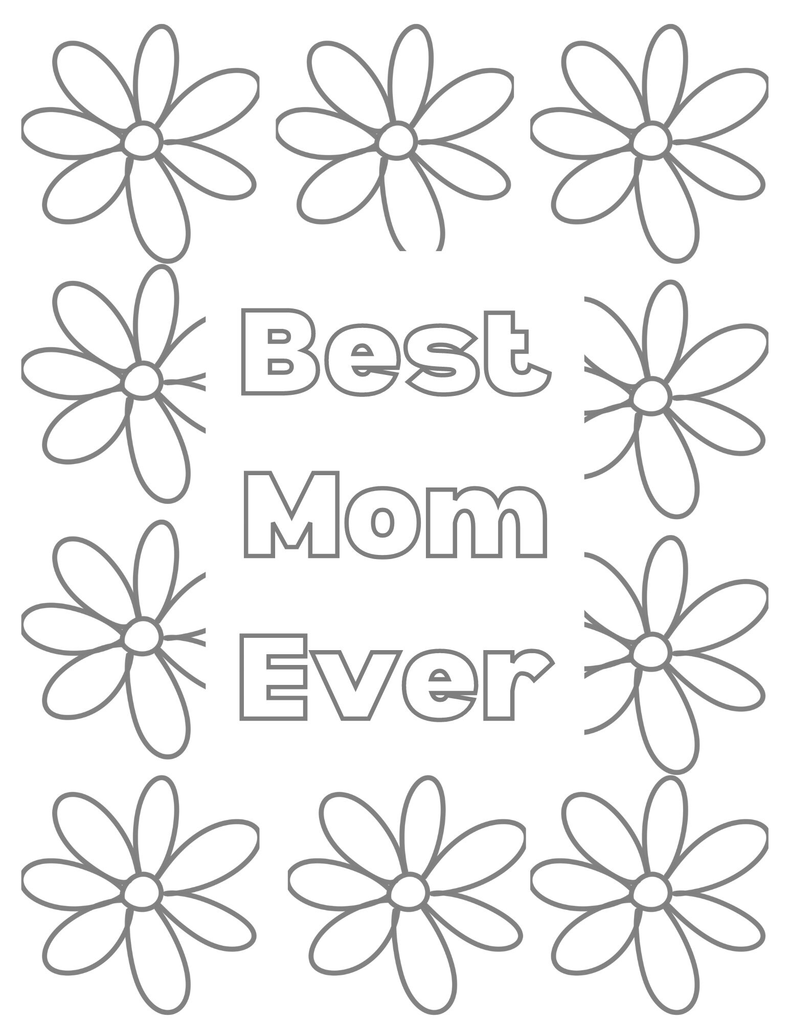 Best Mom Coloring Page Set Coloring - Il Fullxfull.5942786725 Gjnr 