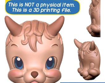 DIGITAL - Happy Goat Art Doll STL - 3D Printable Art Doll Parts 3D Print Files