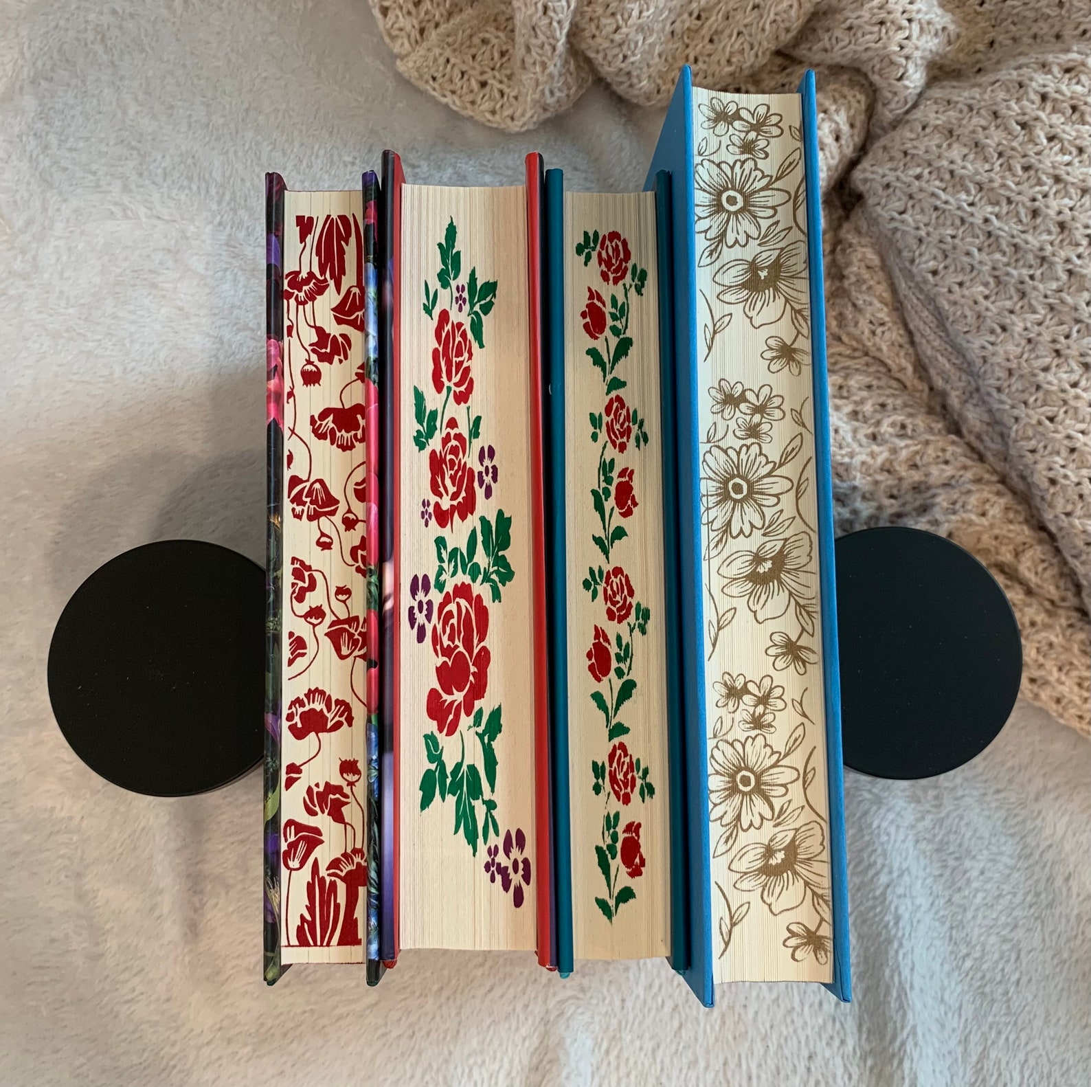 Custom Stenciled Edges Custom Stenciled Book Edges Etsy