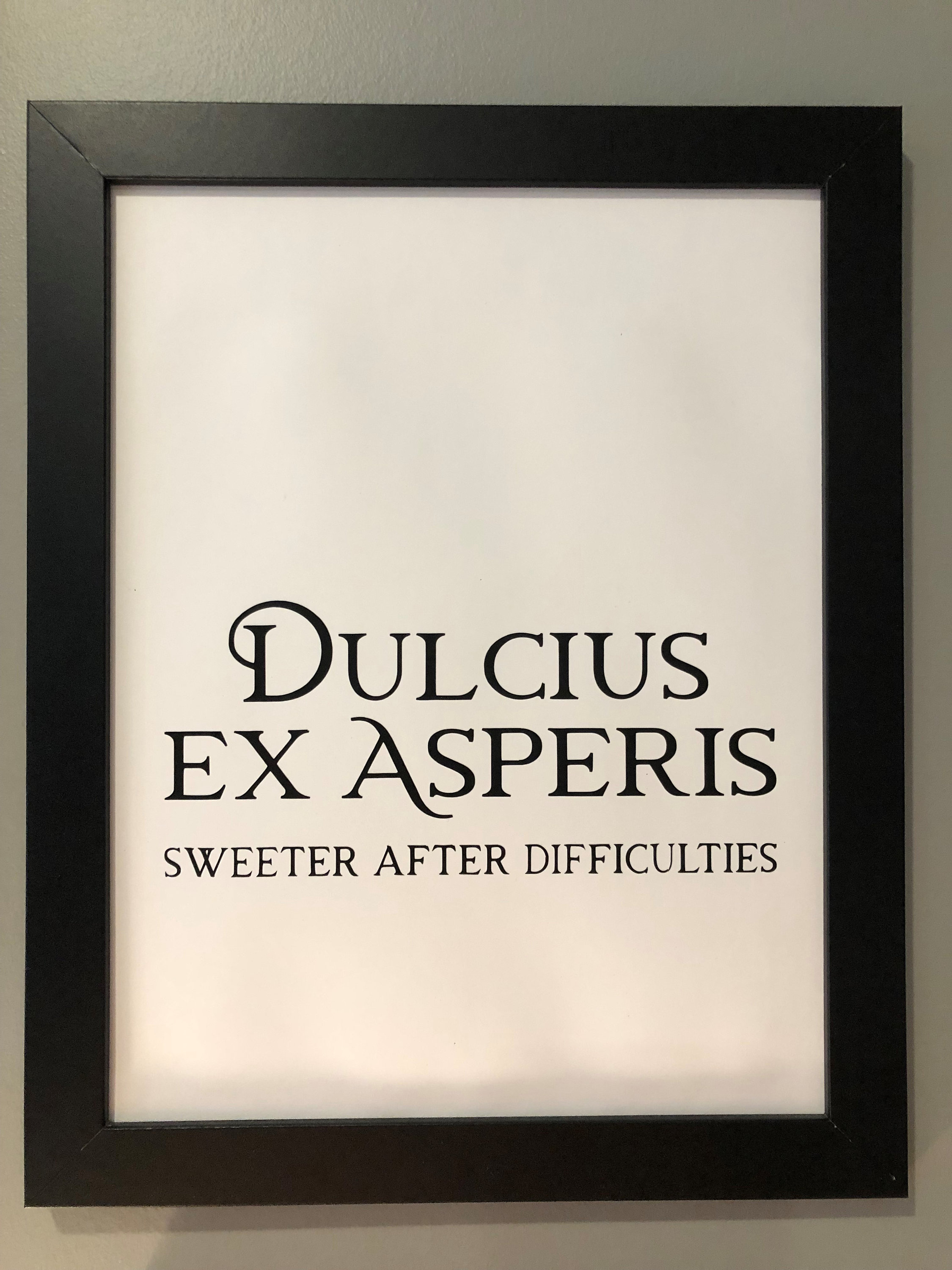 Dulcius Ex Asperis Sweeter After Difficulties the Lost City Latin Quote