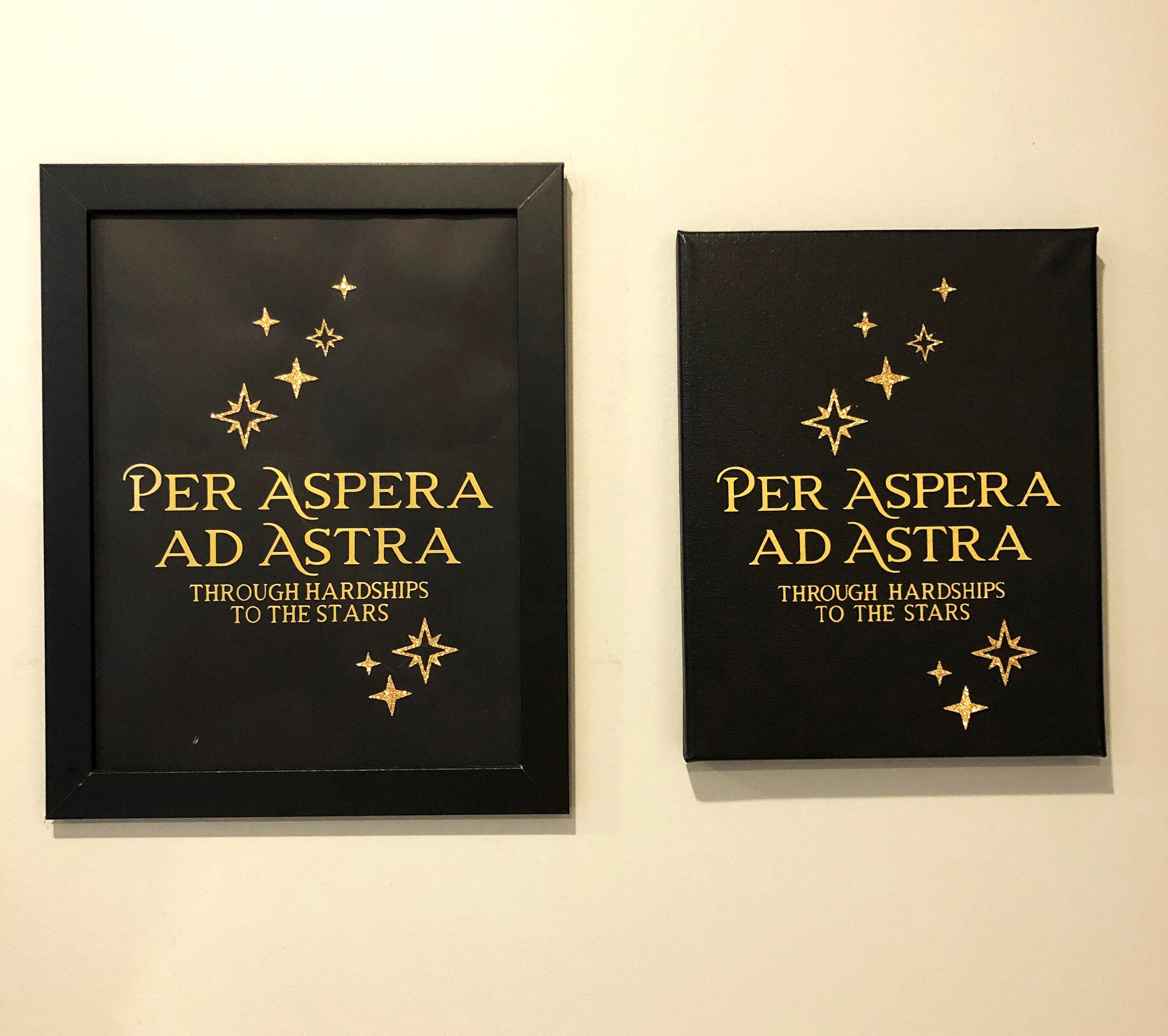 Per Aspera Ad Astra Through Hardships to the Stars Pierce - Etsy