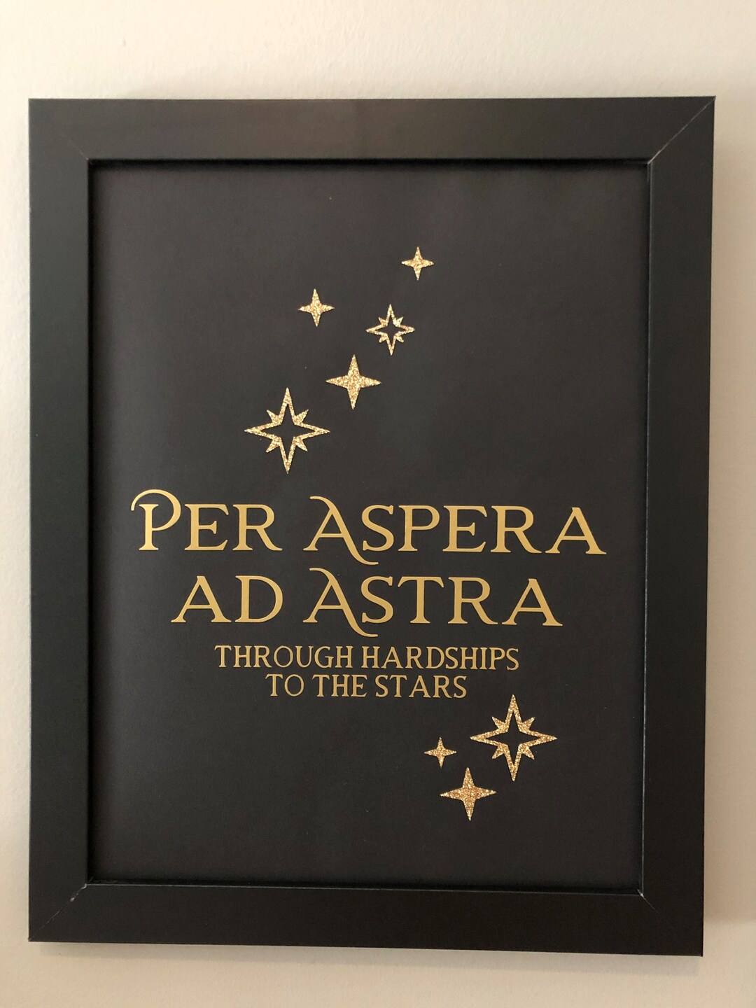 Per Aspera Ad Astra Through Hardships to the Stars Pierce - Etsy