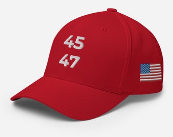 45 47 sombrero de papá, 45 47 gorra de béisbol, 45 47 sombrero de triunfo, 45 sombrero MAGA, 45 gorra de triunfo, 45 gorra de papá, 45 sombrero rojo, 45 sombrero de papá rojo, 45 47 sombrero de triunfo rojo