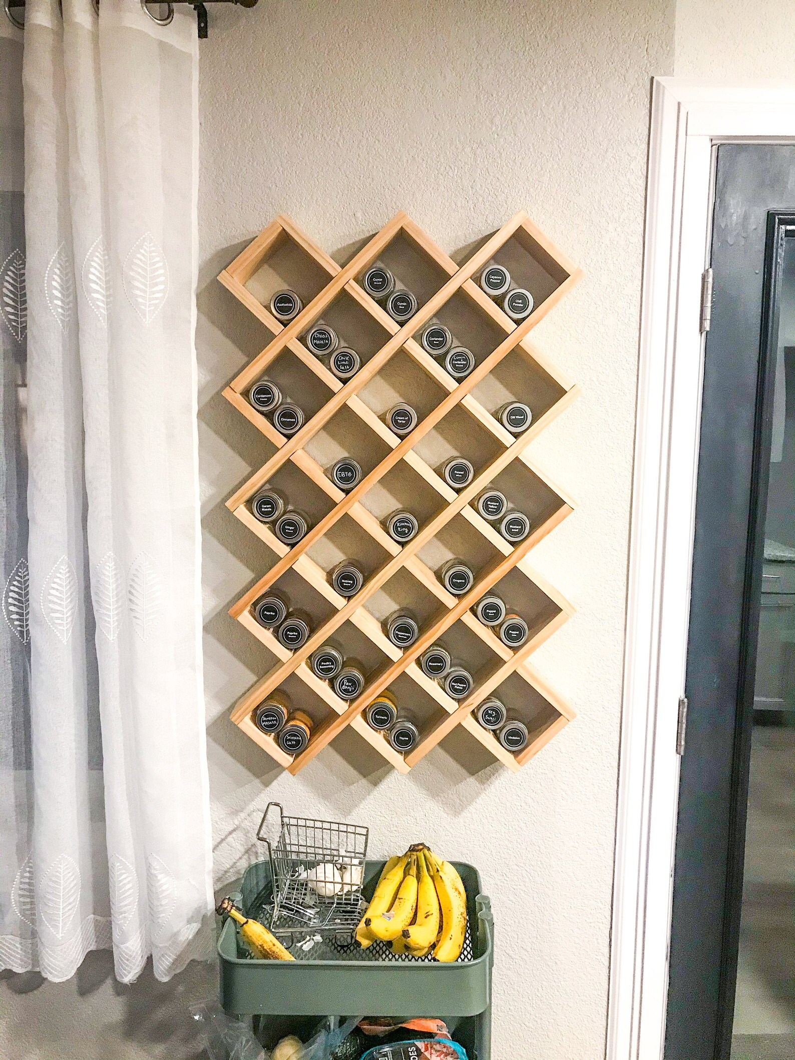 Customizable CrissCross Spice Rack Etsy