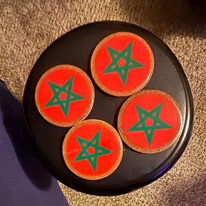 Moors Coasters set of 4