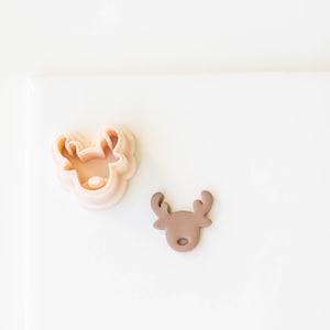 Reindeer Clay Cutter | Reindeer Cutter | Reindeer Cutter Polymer Clay | Christmas Clay Cutter | Christmas Clay Cutters | Christmas Cutters