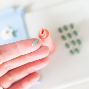 Microcortador de hojas / Microcortadores de arcilla / Microcortadores de arcilla de hoja / Cortador de hojas diminuto / Cortadores de arcilla pequeños / Cortadores de arcilla para aretes