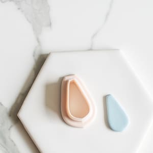 Empire Teardrop Shape | Cutter Polymer Clay | Pendant Cutter | Sharp Clay Cutters | Cutters for Polymer Clay | Earring tools