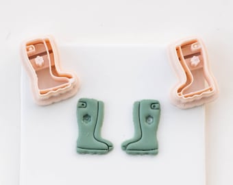 Rain Boot Clay Cutter | Spring Cutter | Rain Boots Cutter | Clay Tools | Clay Cutters for Polymer Clay | Embossing Cutter | Earring Tools