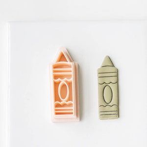 Kleisnijder voor krijt | Kleurpotloodsnijder | Terug naar school kleisnijder | Kleistekels voor oorbellen | Clay Cutters School
