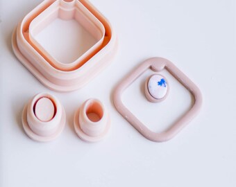 Drop 7 | Clay Dangle Cutter | Movement Collection | Clay Cutters for Polymer Clay Earrings