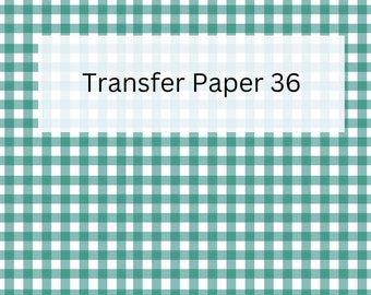 Gingham-transferpapier voor polymeerklei | Beeldoverdracht | Klei-overdrachtsvellen | Geruit | Neutraal | Benodigdheden voor polymeerklei | Klei gereedschap