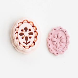 Scalloped Flower Cutter | Embossing Flower | Dainty | Summer Cutter | Floral Cutter Clay | Earring Maker