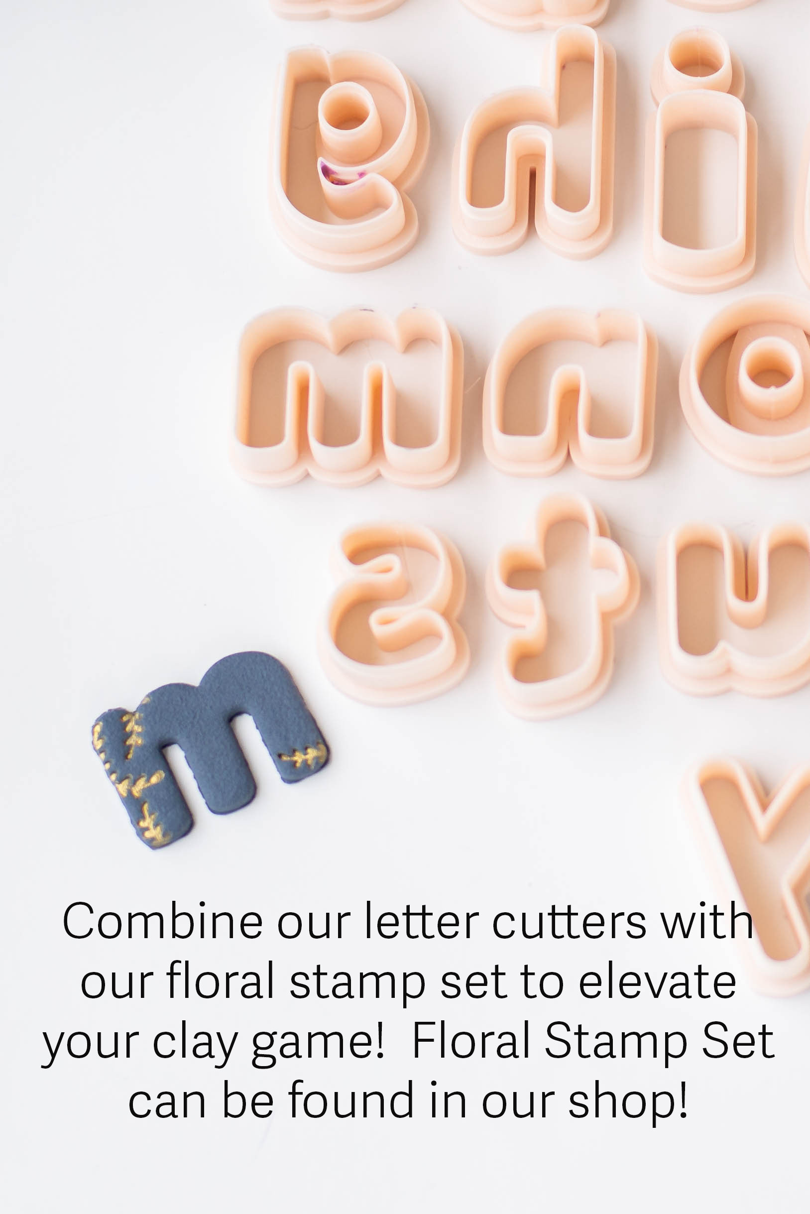 Alphabet Cutters | Letter Cutters for Polymer Clay | Clay Cutters ...