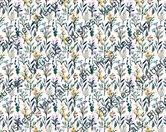 TP57 | Watercolor Florals Clay Transfer Paper | Transfer Paper for Clay | Clay Transfer Sheets | Flower Transfer | Earring Making supplies
