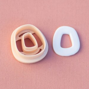 Organic Circle Cutter for Polymer Clay | Round Cutter for Earrings | Clay Cutters for Polymer Clay Earrings | Earring Making | Clay Cutters