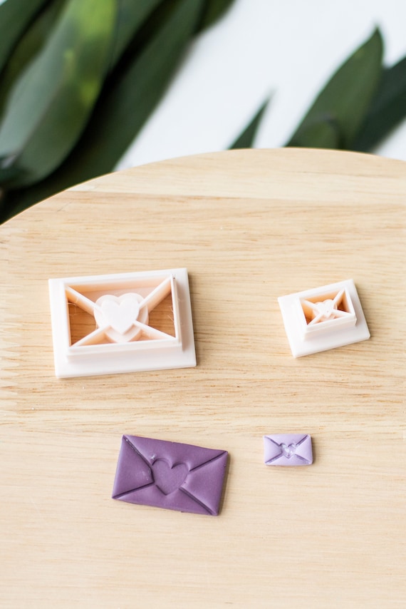 Heart Envelope Cutter | Clay Cutters | Clay Cutters for Polymer Clay | Valentine Cutters | Valentines Cutter | Envelope | Clay Tools