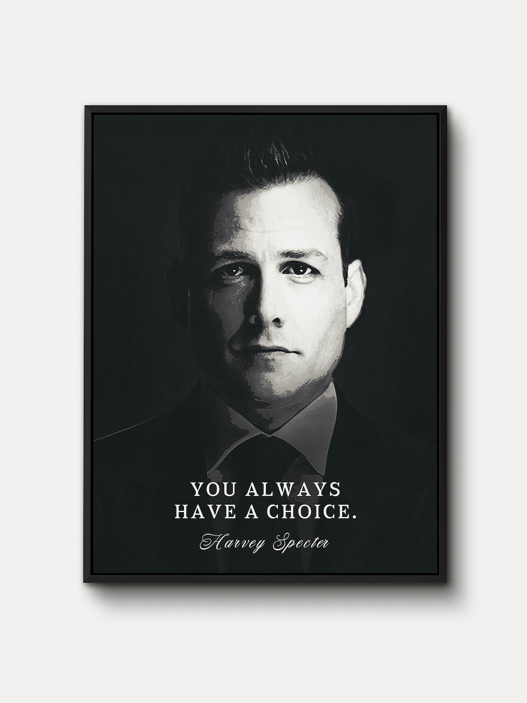 Harvey Specter WALL ART Best Canvas Art, Suits TV Prints, Celebrity