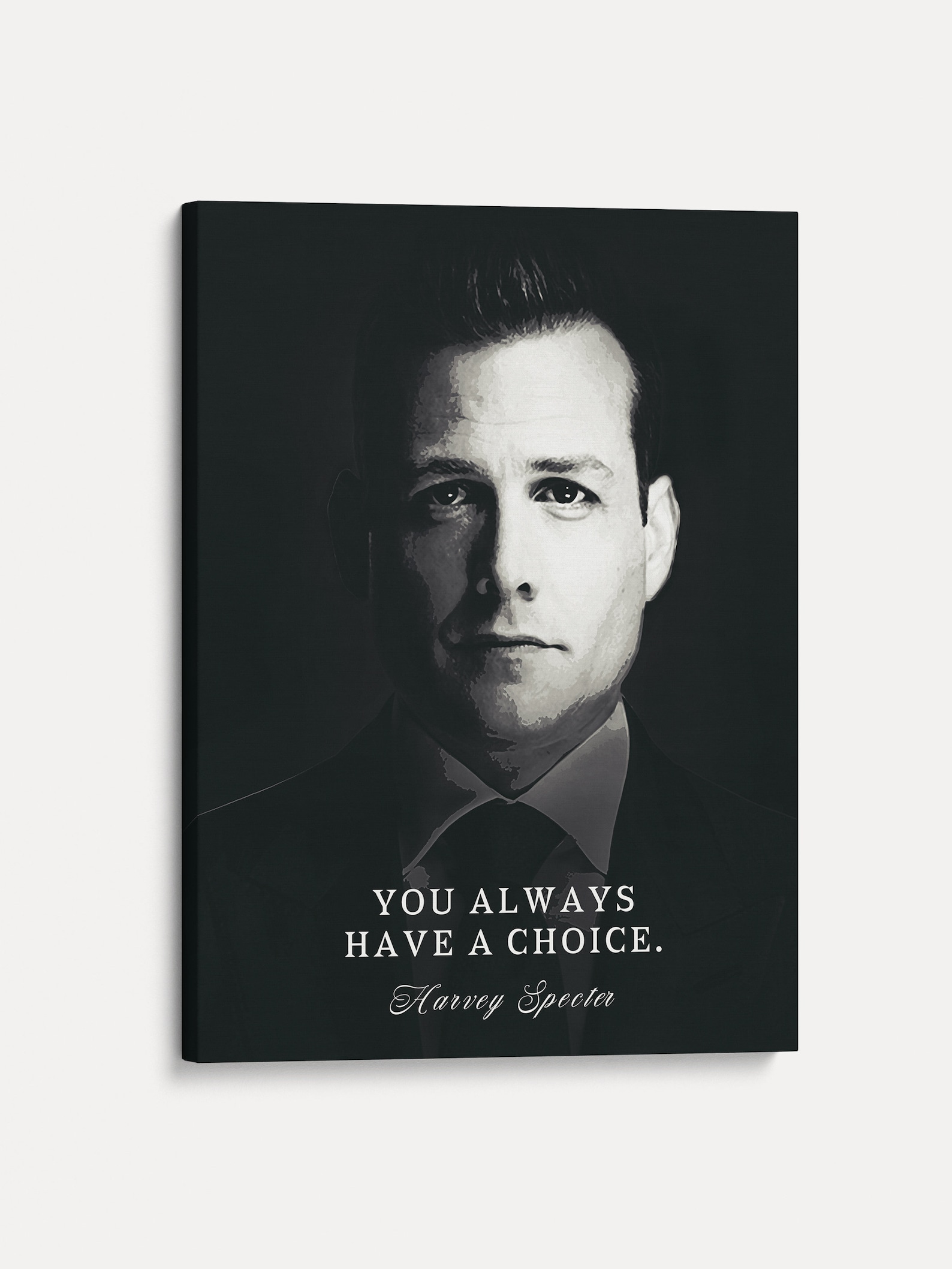 Harvey Specter WALL ART Best Canvas Art, Suits TV Prints, Celebrity