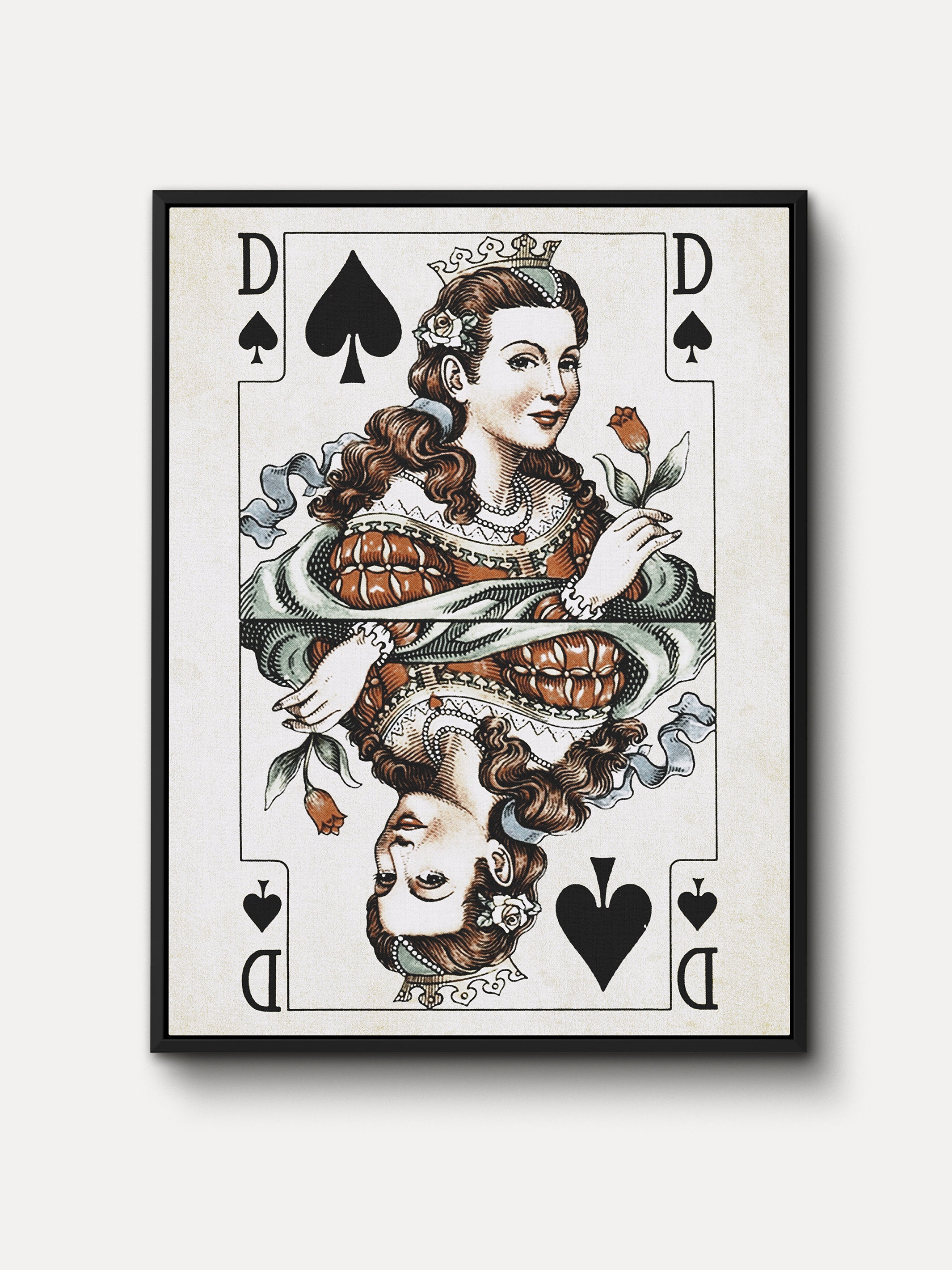 King Queen and Jack of Hearts Playing Cards Cross Stitch -  Israel