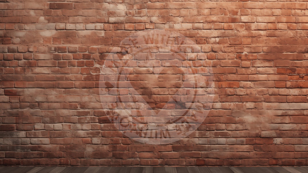 Brick Wall Virtual Background for Microsoft Teams Zoom ex Etsy