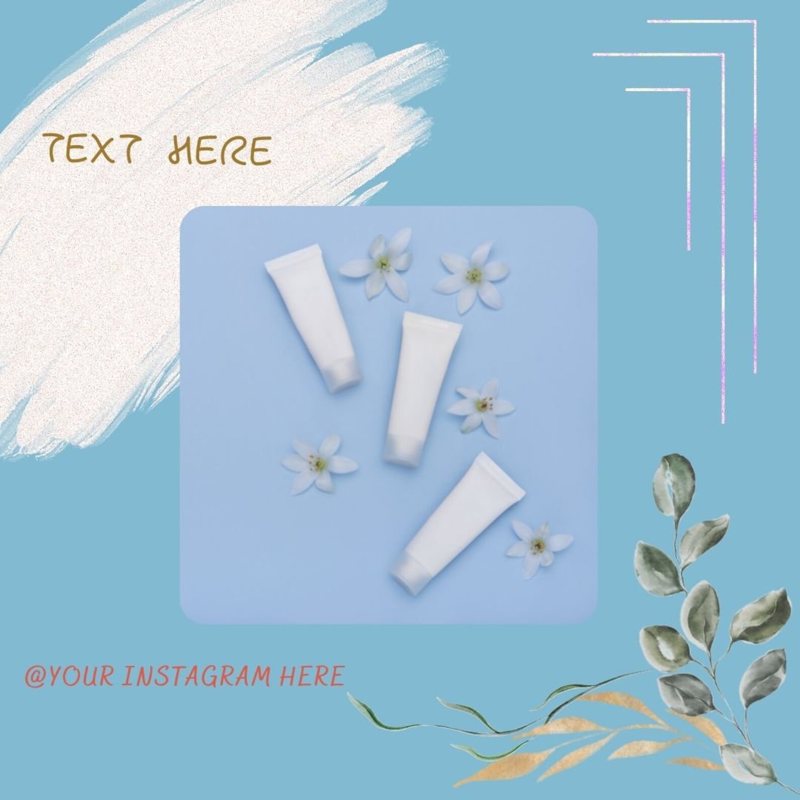 50 Skincare Instagram Templates Beauty Social Media Etsy