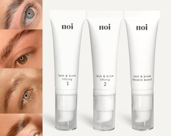 Noi Beauty Coffret Lifting Cils & Sourcils L I et II + Kératine Boost 7 ml