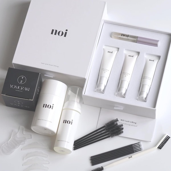 Noi Lash&Brow Lifting Set Maxi, eyelashes, eyelash lifting, eyelashes I and II + Keratin Boost with Lash lifting glue 7 ml