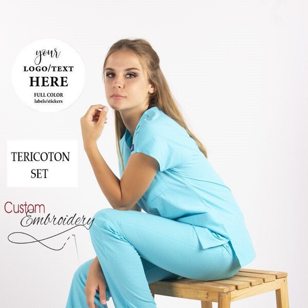 Esthetician Scrubs Etsy