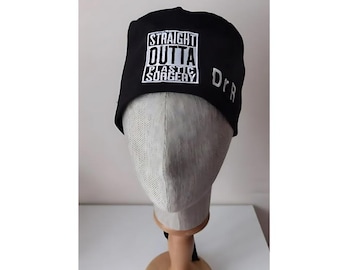 【SURGERY】surgery destroyed denim cap (2colors) SURGERY] surgery destroyed denim cap 'black denim' – SellerWork