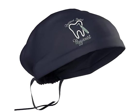 Dental Hygienist Tooth With Tooth Icon Surgical Cap,with