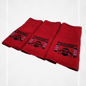 Personalised Luxury stain resistant towel, Salon, Barber Salon Towels,Microfiber,Highly absorbent towels,Beauty Salon,Does not stain paint