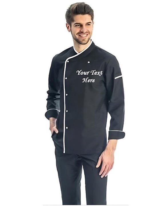 Executive Chef Coats,custom Chef's Jacket,coat Chef Cook,your Text