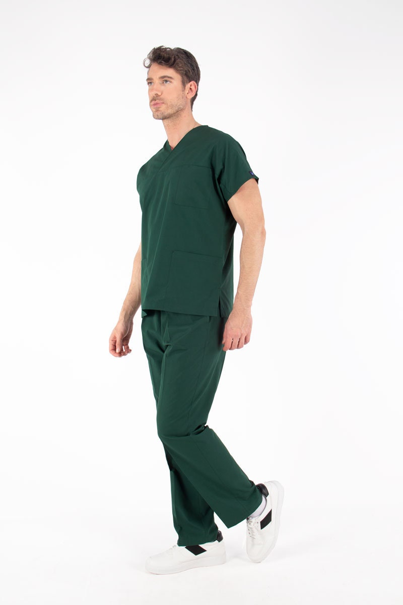 HUNTER GREEN Scrub Setnursing Uniform Scrub Set lycra Etsy UK