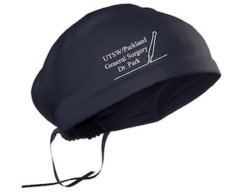 Scrub Hat Surgical Cap With Buttons for 